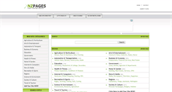 Desktop Screenshot of nzpages.co.nz